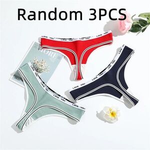 $9.98 only at Holscher.shop Anime 3PCS/Set Thong G-string Sexy Low-Rise Women